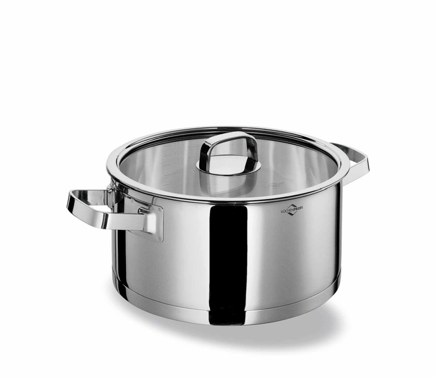 Kastrol SAN REMO s nerezovou poklicí 4,5 l 24 cm Kuchenprofi